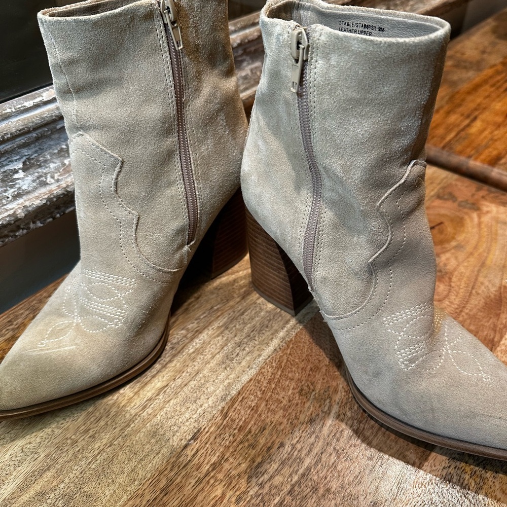 Chic Suede Ankle Boots